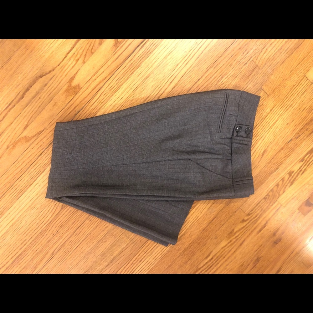 The Limited Drew Fit Grey Dress Pants